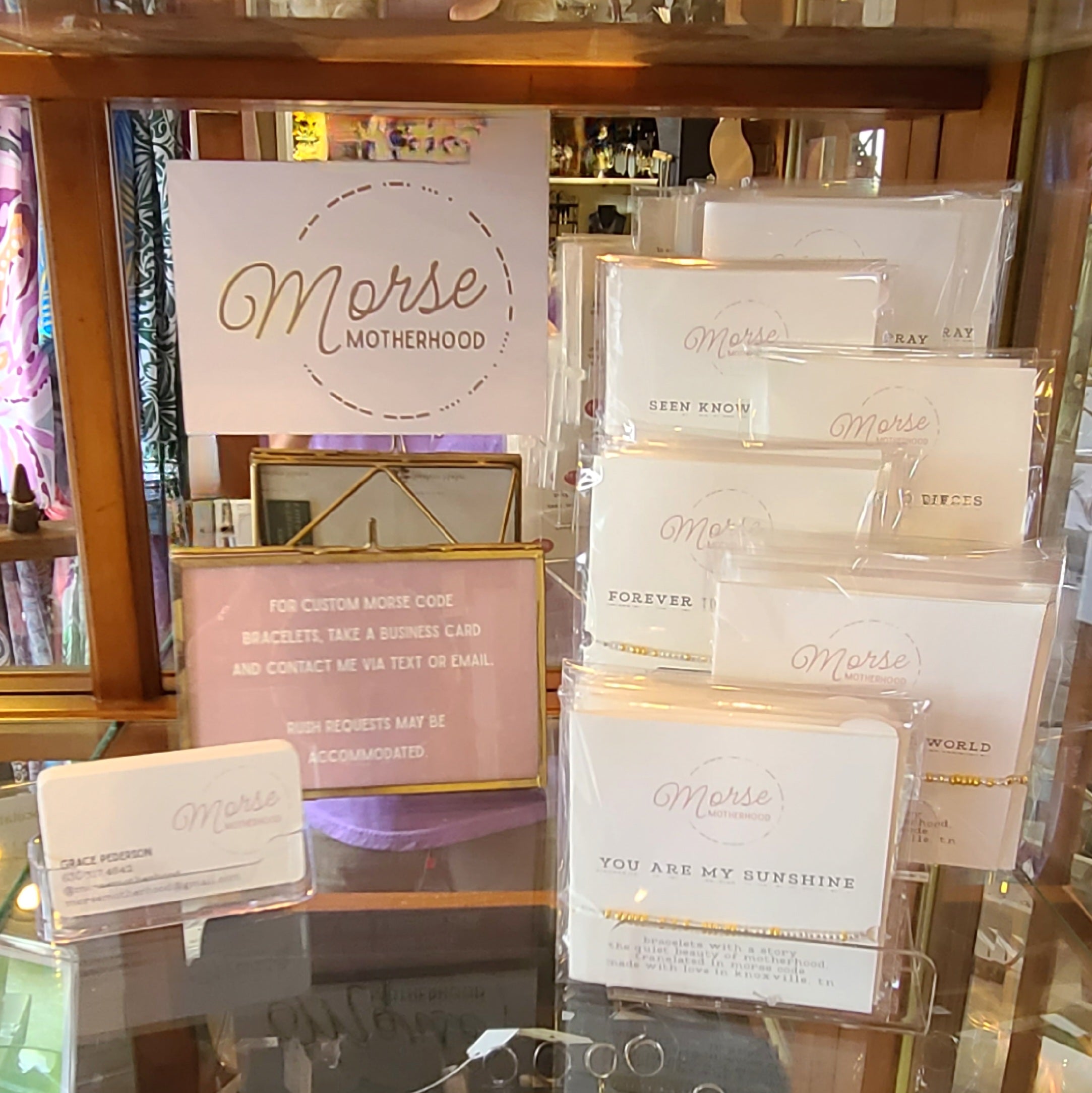 Morse Motherhood Bracelets